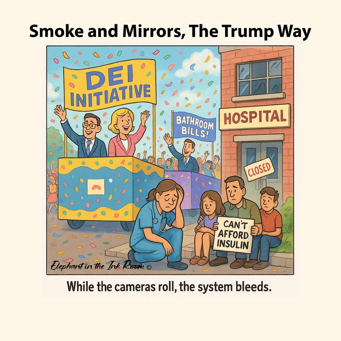 Smoke and mirrors
