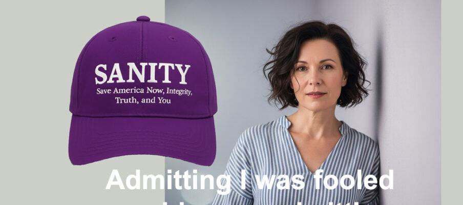 “Admitting I was fooled would mean admitting I was wrong — and I can’t do that.”