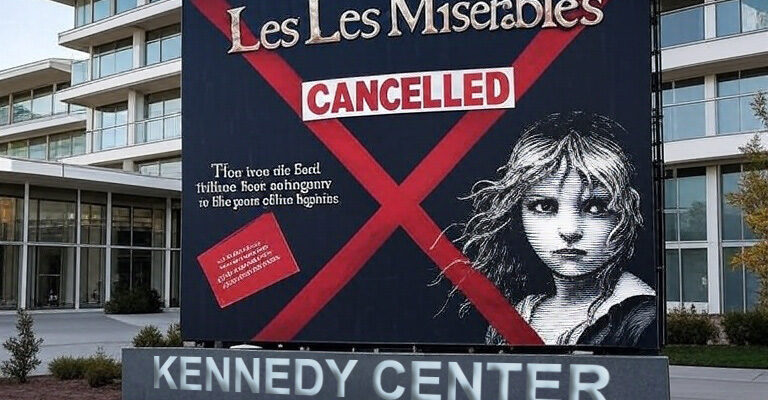 Canceled Kennedy Center Shows, 1st 6 months of Trump Taking the Center Over.