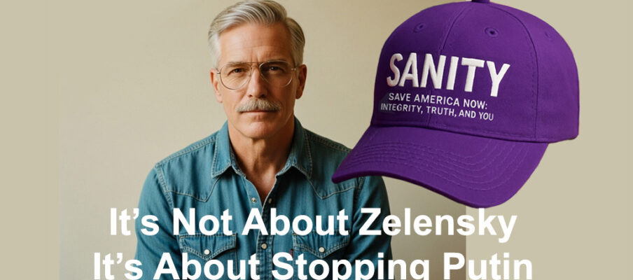 It’s Not About Zelensky — It’s About Stopping Putin
