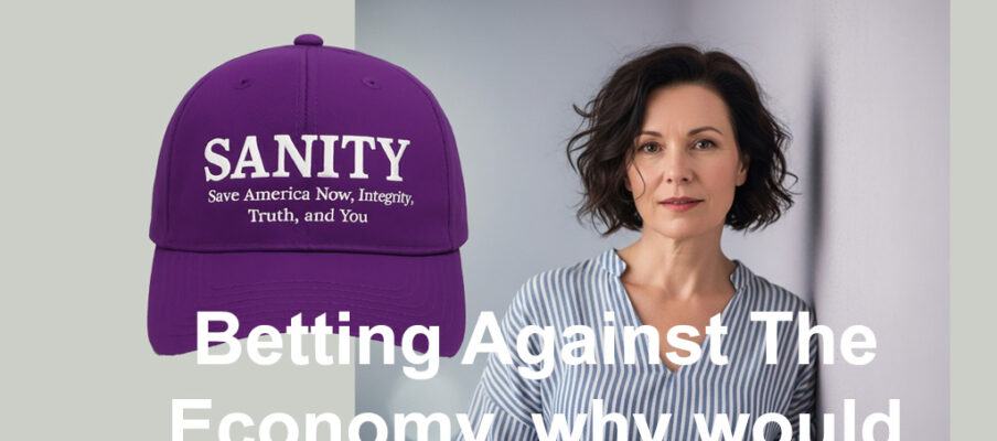 Betting Against The Economy, why would Trump do that_