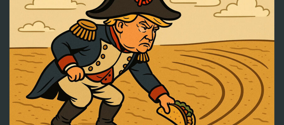 Trumps Line in The Sand