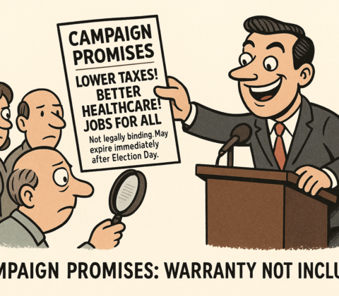 20250908 1118 politician's brochure gimmick simple compose 01k4n8pn22eav9n9q3ptqrq4xr