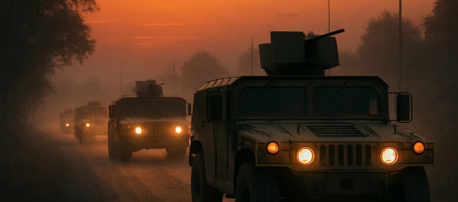 When the humvees roll