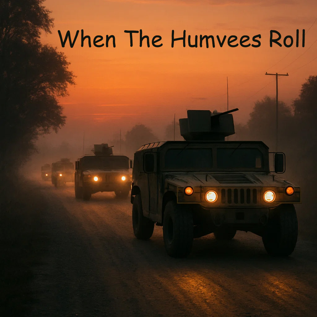 When the humvees roll