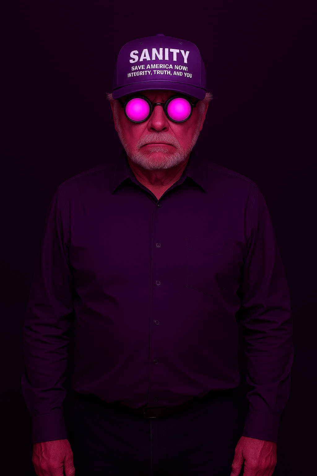20251011 1024 purple hat and glasses remix 01k7a4q707feat1ywndvr6rcqr