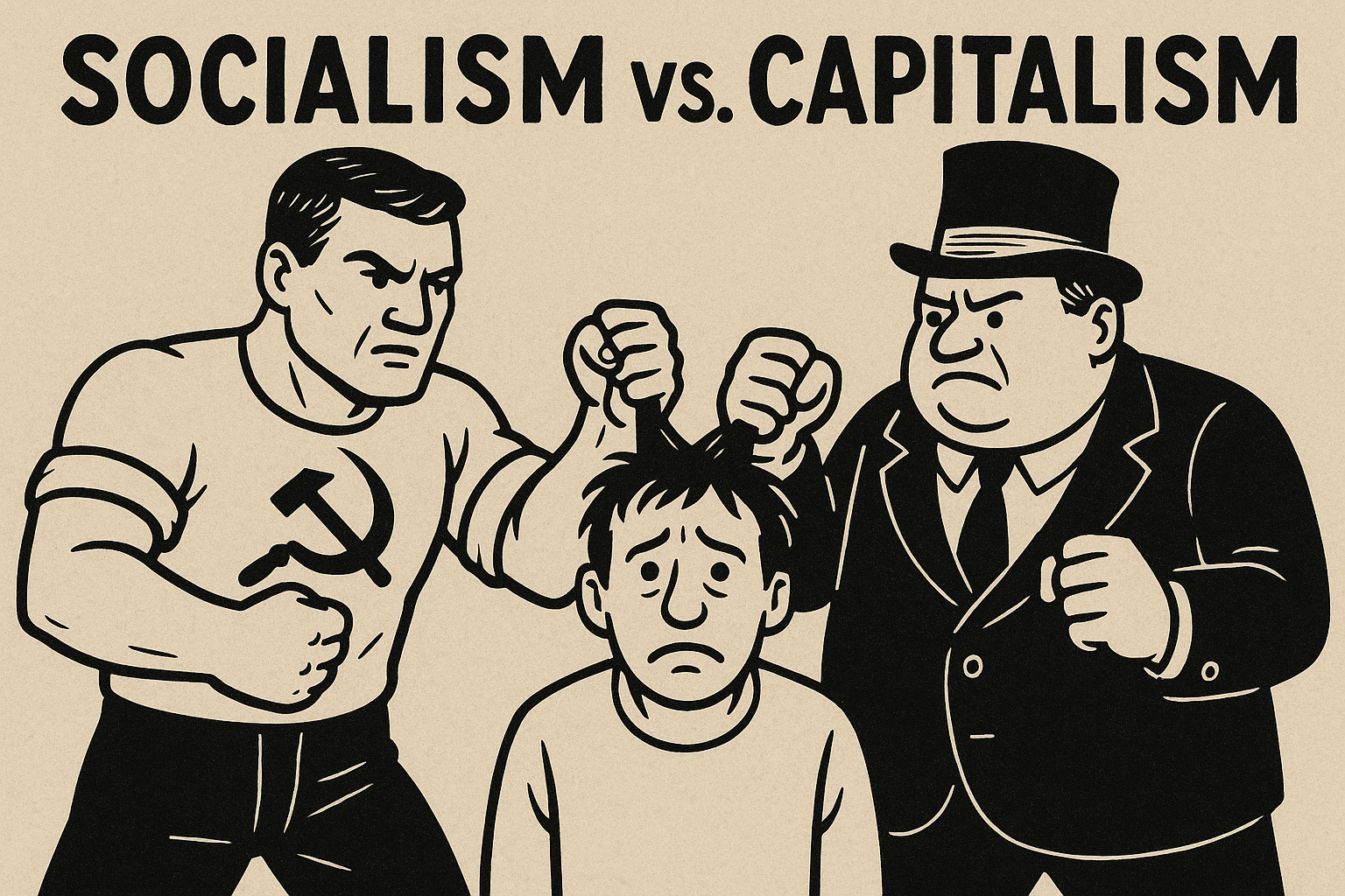 20251011 1456 middle struggle in ideologies simple compose 01k7amb4gnfnwvyzq797jcmtem