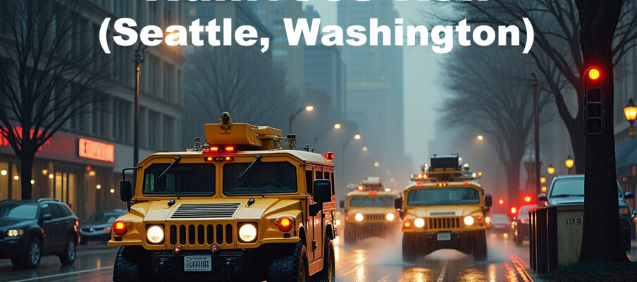 Humvees In Seattle