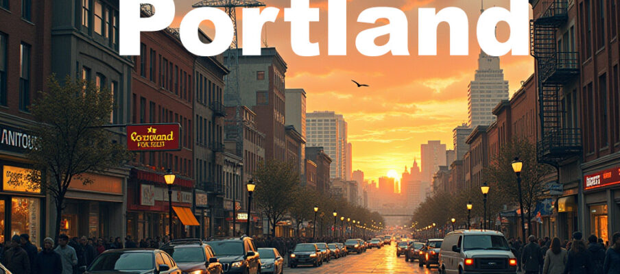 War-Torn Portland Oregon