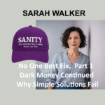 No One Best Fix, Part 1 Dark Money Continued Why Simple Solutions Fail