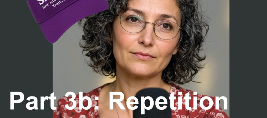 Part 3b – Repetition As Policy Signal – Healthcare in America