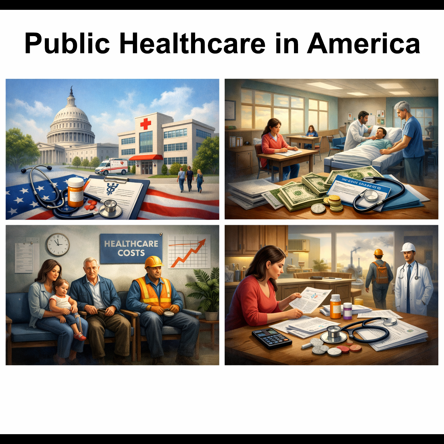 Public Healthcare in America cover art