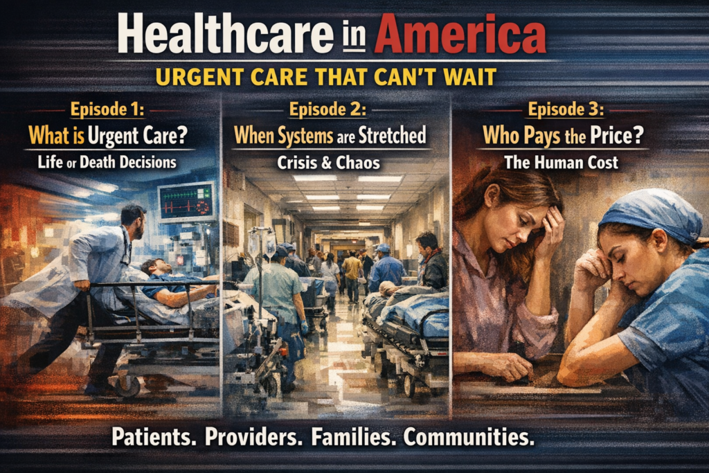 20260204 1722 Urgent Healthcare Challenges simple compose 01kgnp6mhjeg99krvmd5x3k6fx