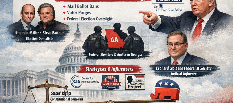 Seize Control of Voting, Who is Behind the Curtain