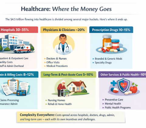 20260226 0959 Healthcare Spending Breakdown simple compose 01kjdhn1xeeqzt6nbg9d15ywbm