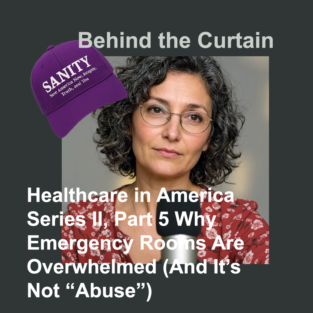 Healthcare in America — Series II, Part 5 — Why Emergency Rooms Are Overwhelmed (And It’s Not “Abuse”)