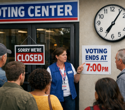 20260304 1057 Closed Voting Center simple compose 01kjx3b75ye7098hgmm04fkb6a