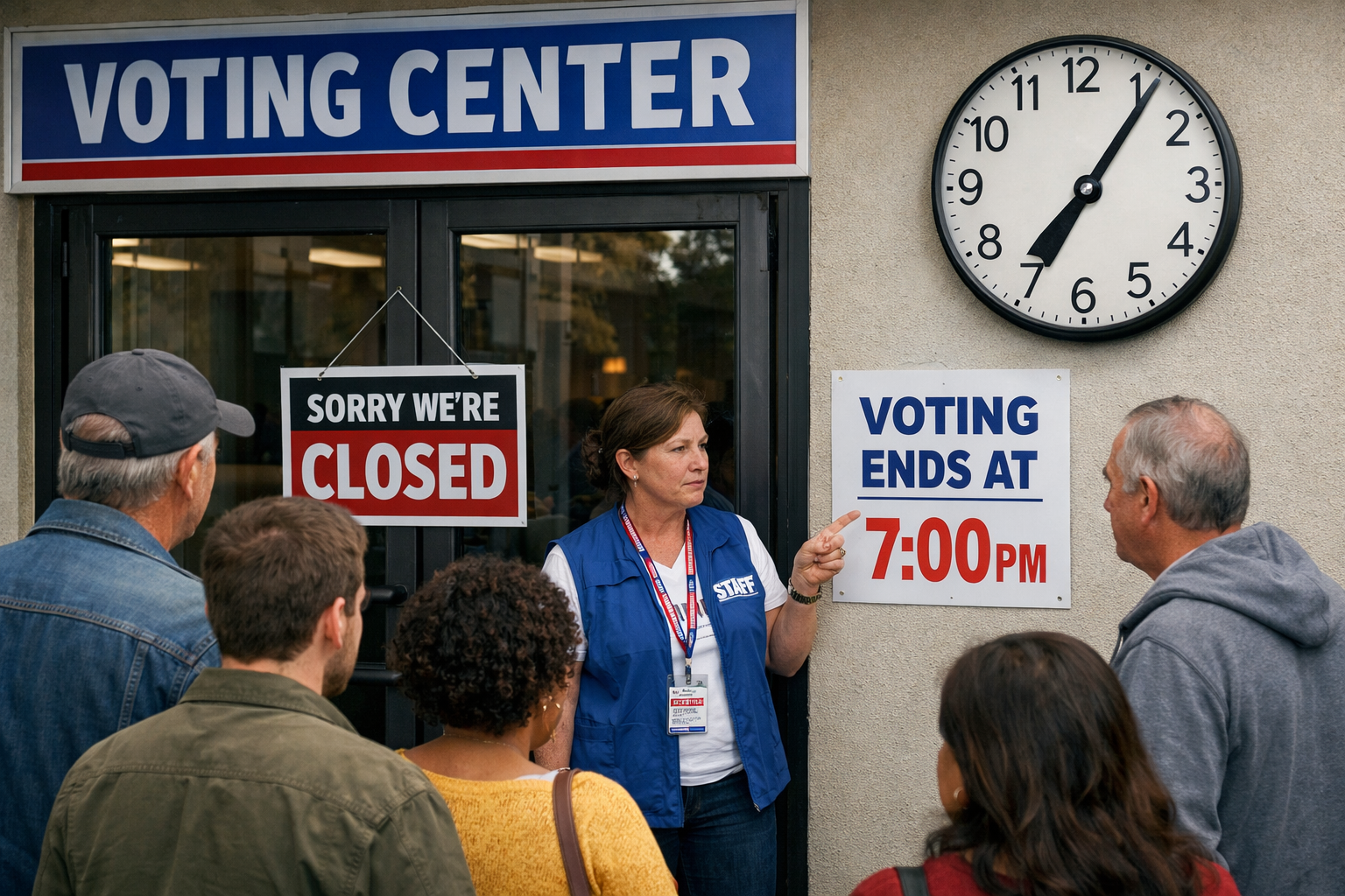 20260304 1057 Closed Voting Center simple compose 01kjx3b75ye7098hgmm04fkb6a