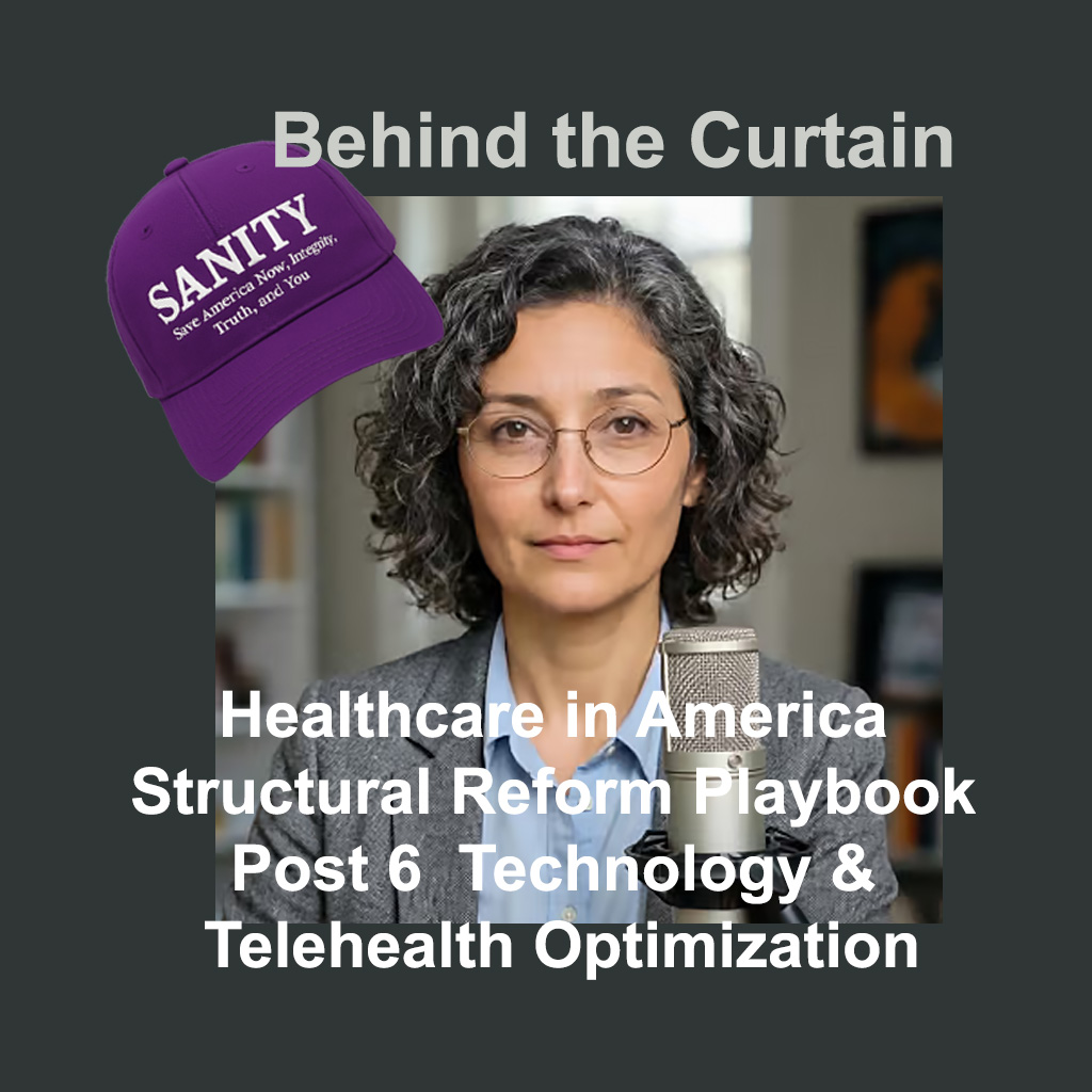 Healthcare in America Structural Reform Playbook Post 6 Technology & Telehealth Optimization