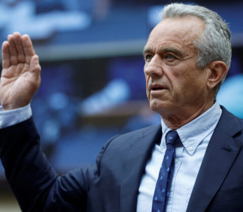 Democratic presidential candidate Robert F. Kennedy Jr. testifies at a hearing examining the Missouri v. Biden case
