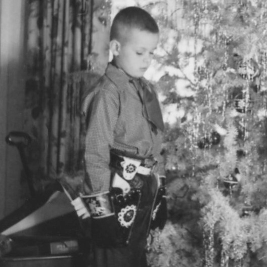 Christmas in Atascadero, probably 1953 .