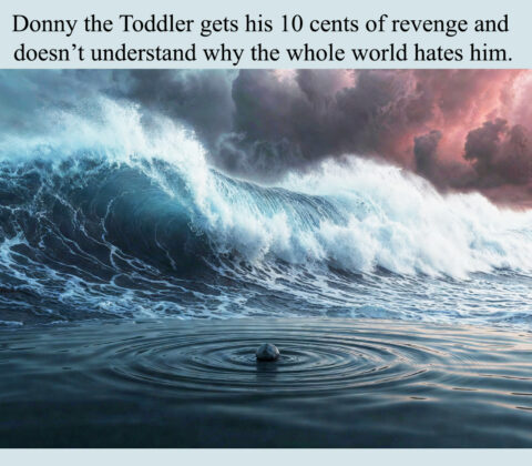 Toddler revenge